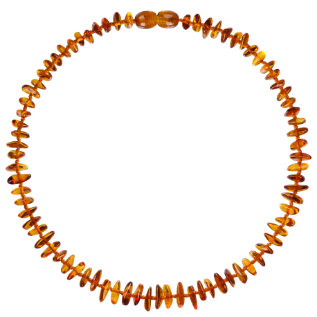 Collar Ambar Cognac 32cm Amberos