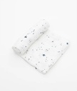 Cotton Muslin Swaddle x1 - Shooting Stars Little Unicorn