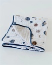 Cotton Muslin Quilt - Planetary Little Unicorn