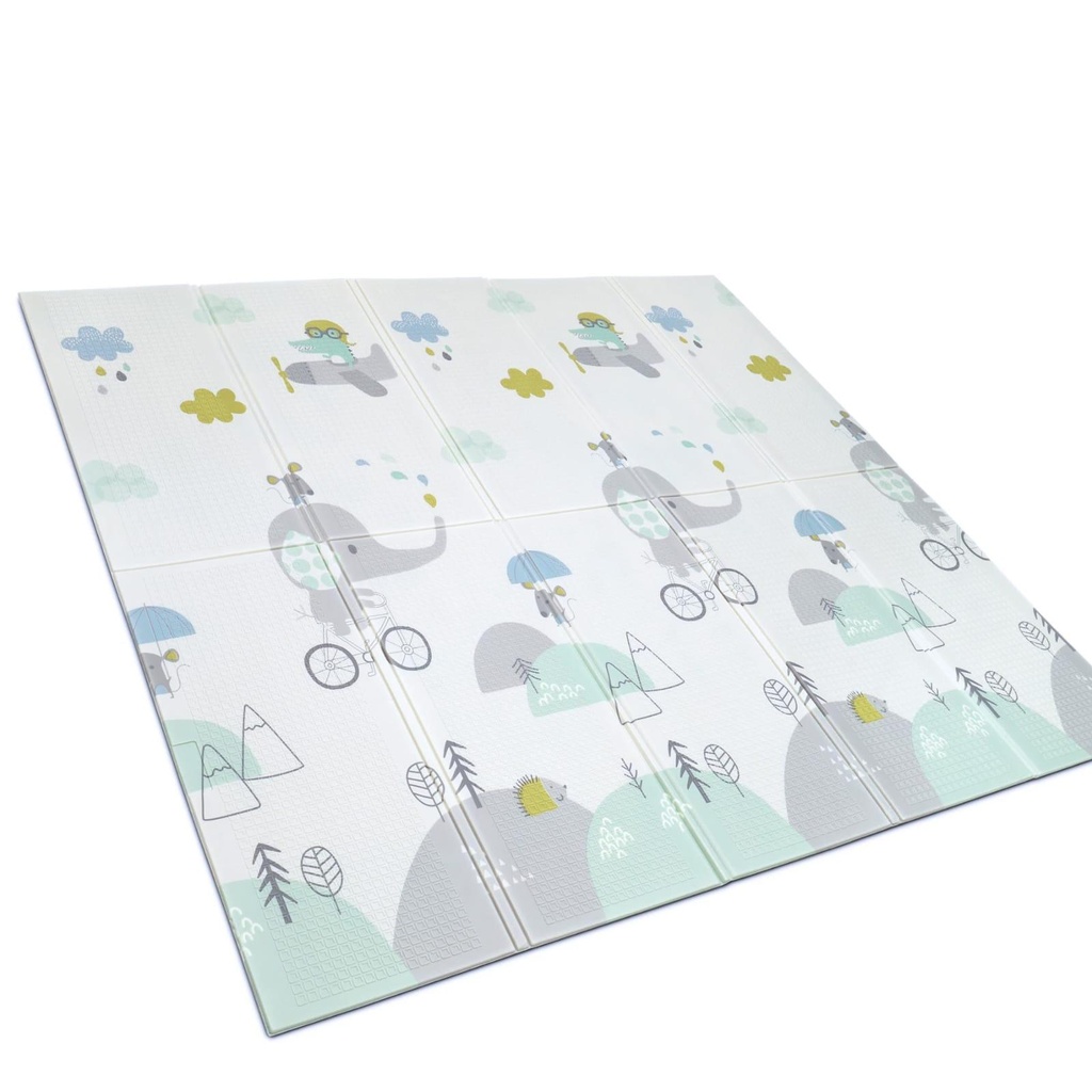 Alfombra plegable reversible 1.5 x 2.0 Bebesit