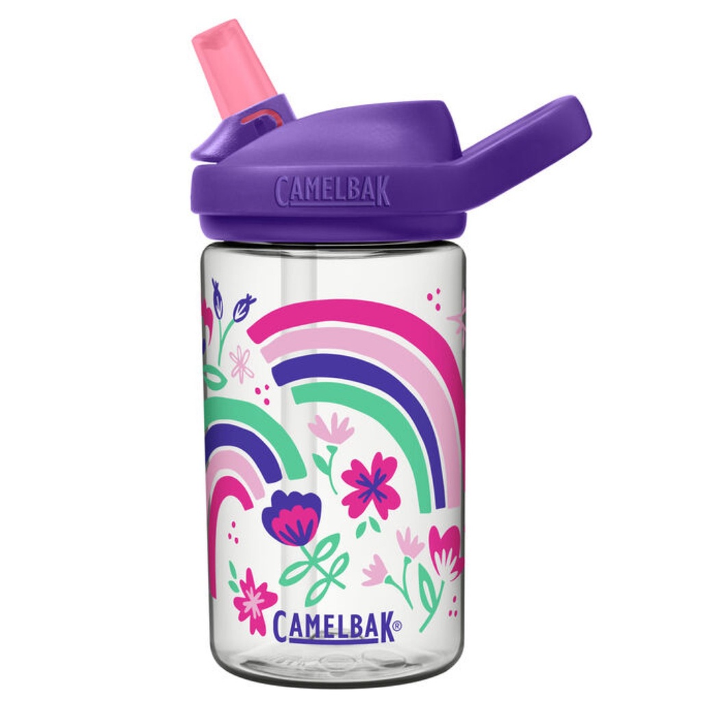 Botella Eddy Kids 400ml Arcoiris Floral Camelbak