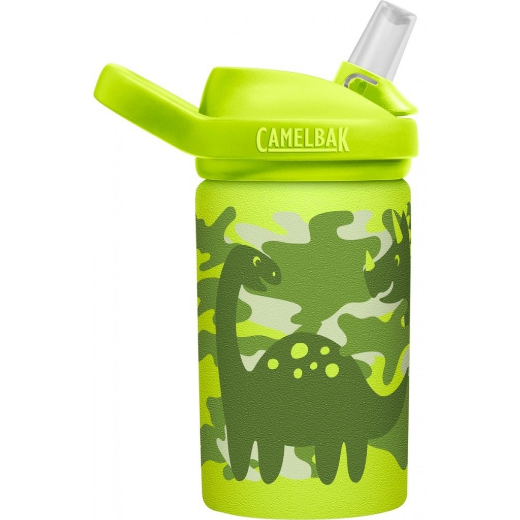 Botella Acero Inox Eddy Kids 400ml Dino Camuflado Camelbak