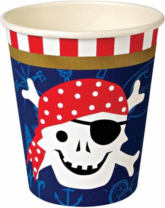 Ahoy Vasos Pirata Meri Meri