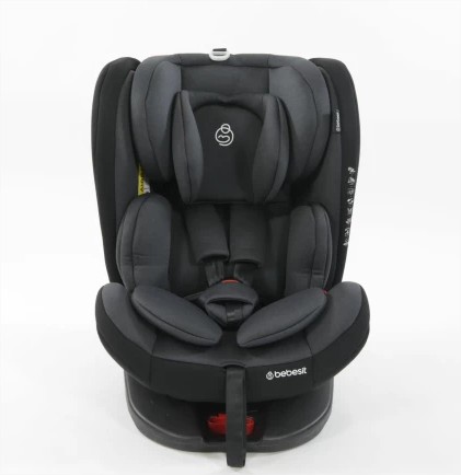 Butaca Saturn Gris oscuro Isofix Bebesit