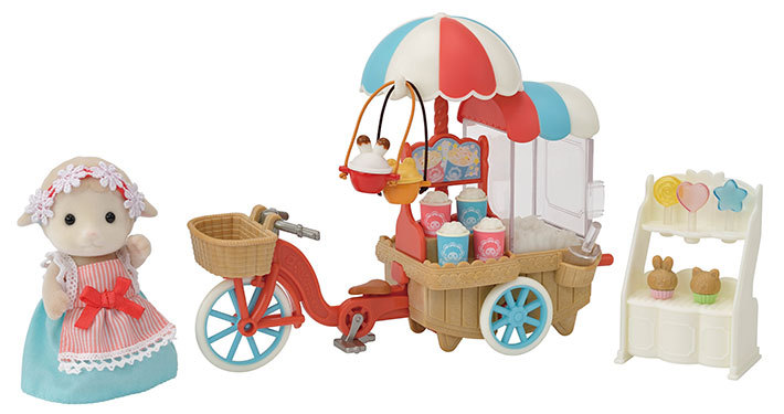 Popcorn delivery trike Sylvanian Families