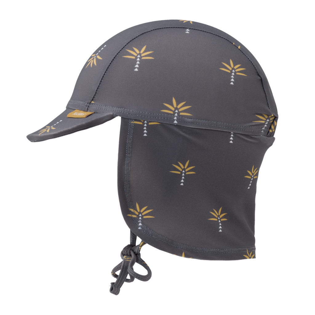 Swim UV Hat Palmtree Steel Gray 3-6m Fresk