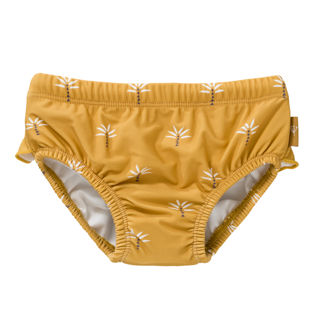 Swim UV Diaper pants girls Palmtree Ochre 6-12m Fresk