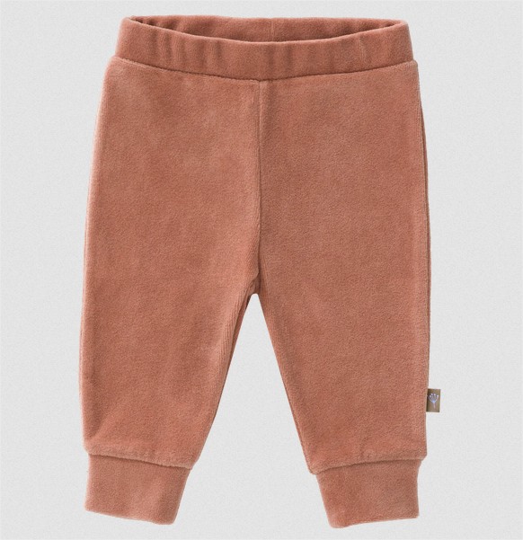 Trousers velours no feet Ash rose: 6-12 m  Fresk