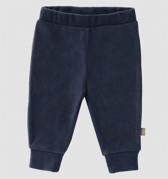 Trousers velours no feet Indigo: 6-12 m  Fresk