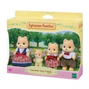 Caramel Dog Family Sylvanian Families