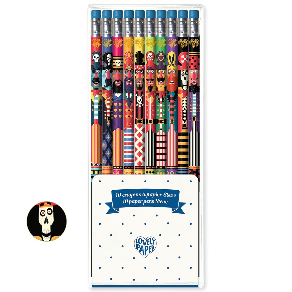 10 Pencils Steve Djeco