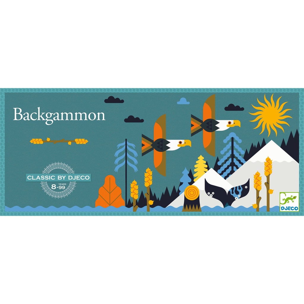 Backgammon Djeco