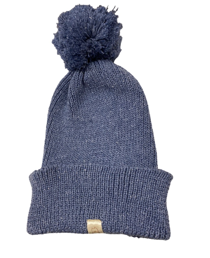 Gorrito tejido niño 1-6 años Azul Miau