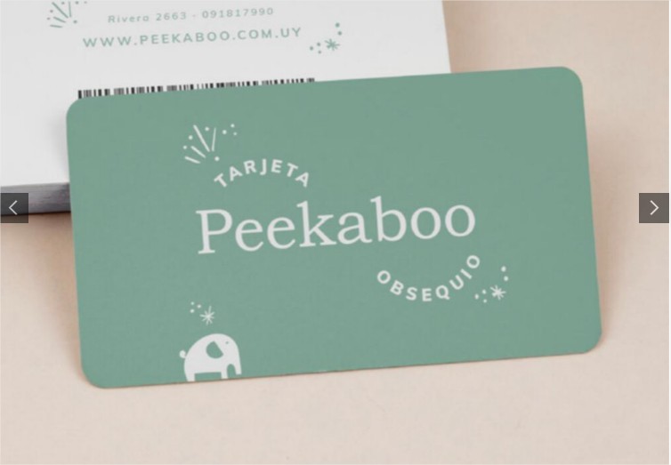 Tarjeta Regalo Valor $300 Peekaboo