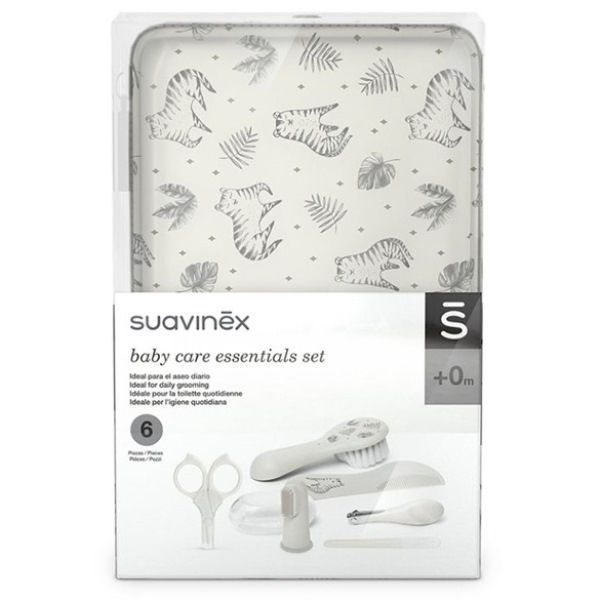 Set Higiene Bebé - Go natural Gris Suavinex