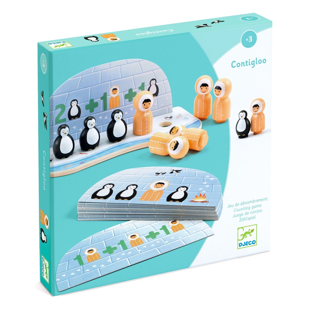 Wooden Educative Game
 - Contigloo - Fsc  100% Djeco