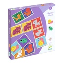 Wooden Educative Game
 - Domino Wood - Fsc 100% Djeco