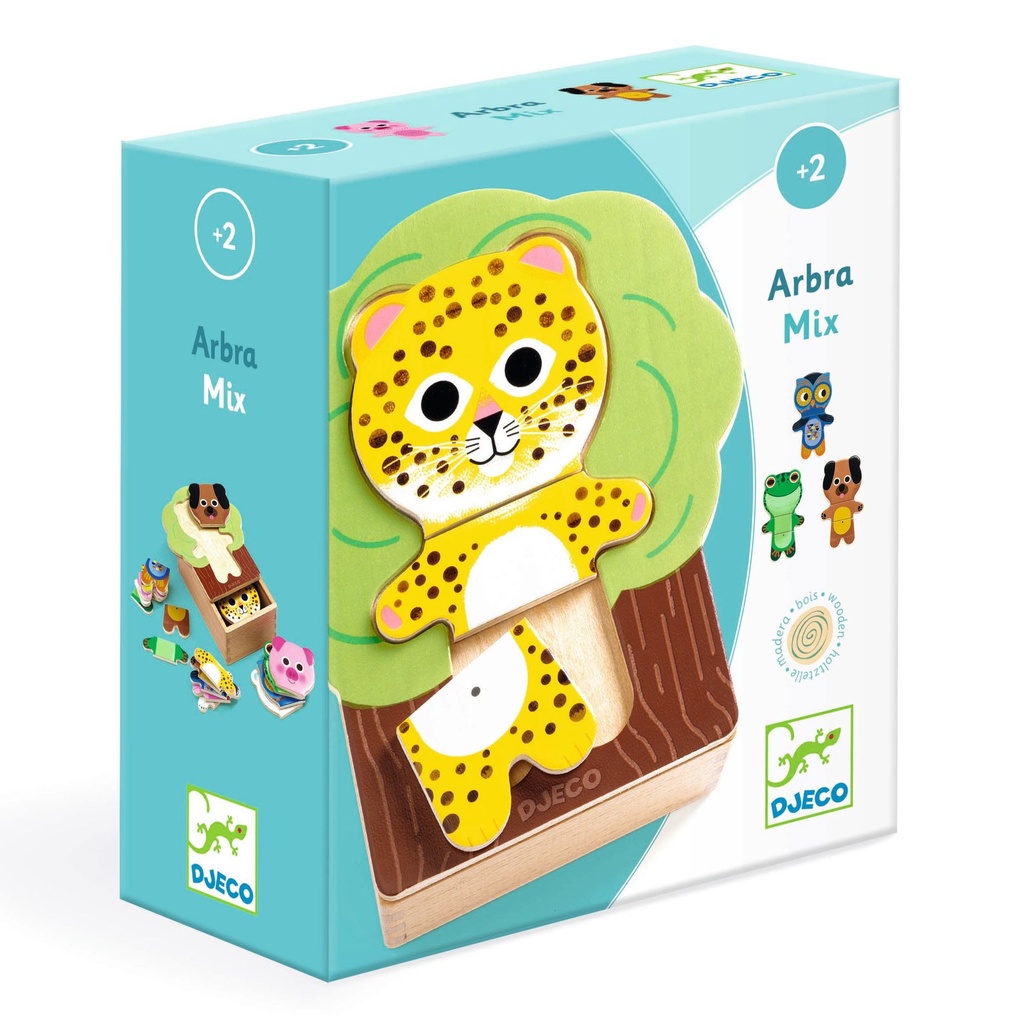 Wooden Puzzles - Arbramix - Fsc 100% Djeco