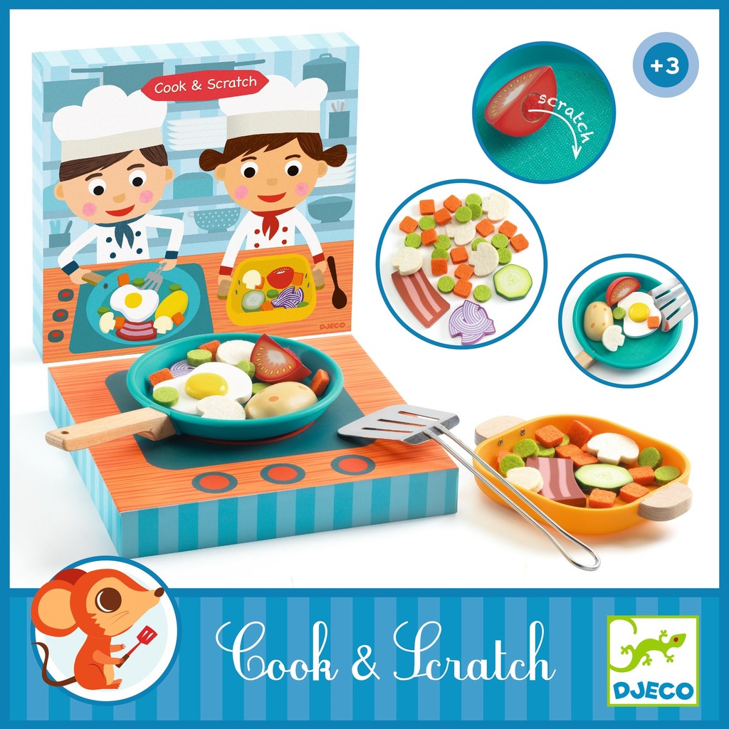 Role Play - Cook &amp; Scratch - Fsc 100% Djeco