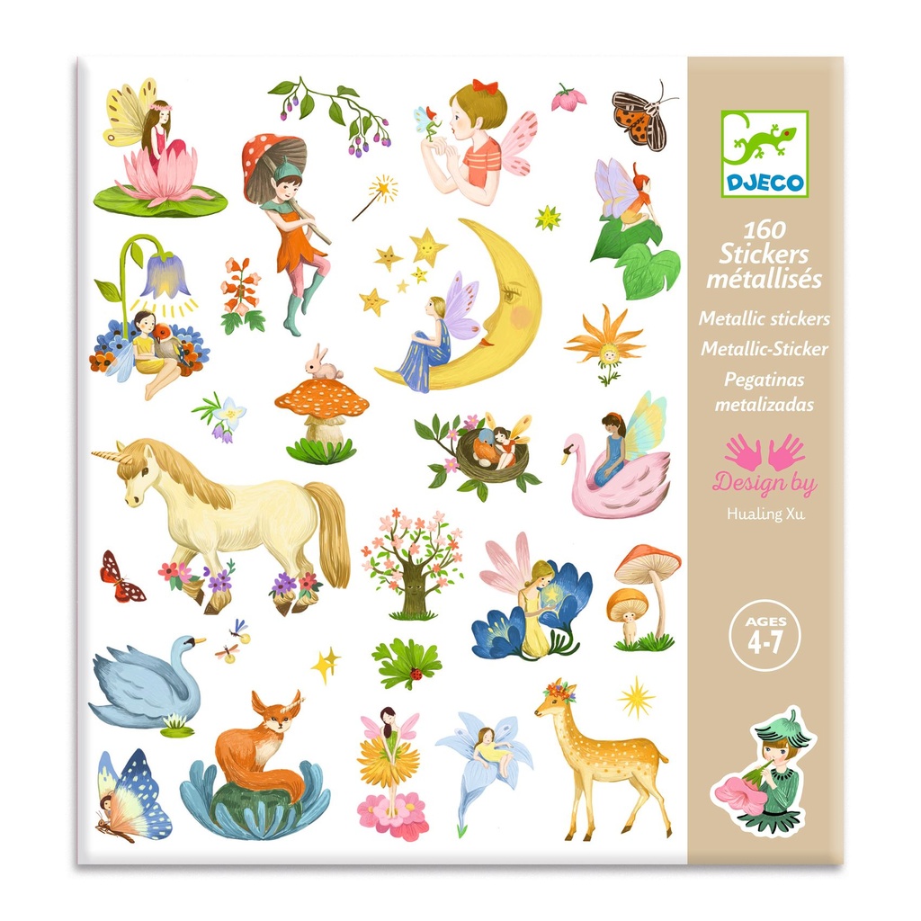 Stickers Textures - Fantasy - Fsc Mix Djeco