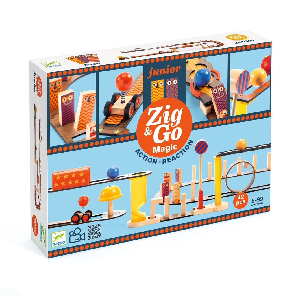 Zig &amp; Go - Zig&amp;Go Junior - Magic - 42 Pcs - Fsc 100% Djeco