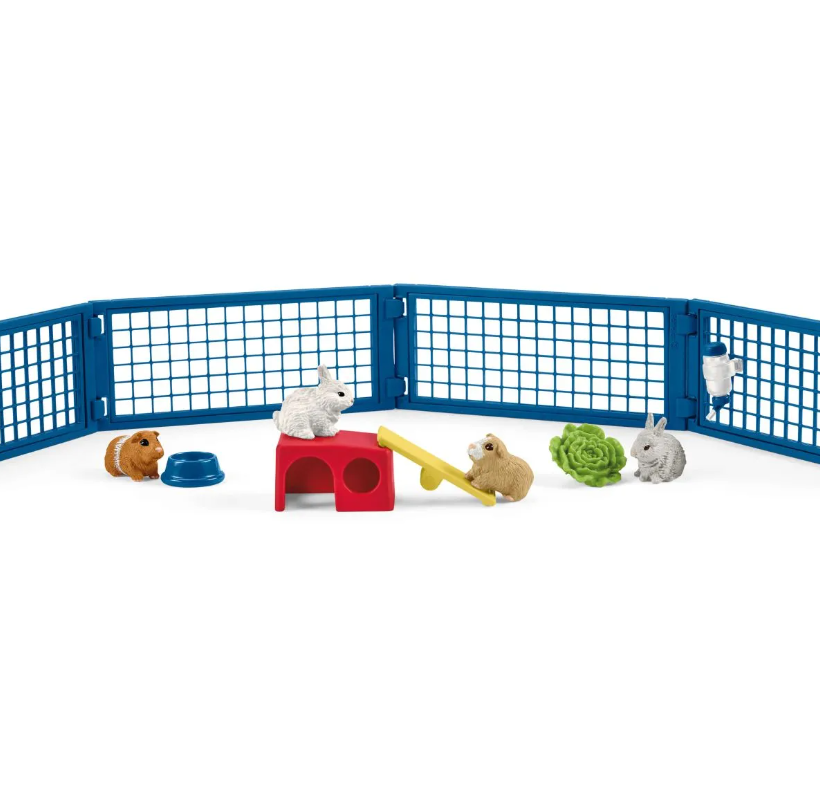 Rabbit And Guinea Pig Hutch Schleich