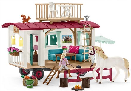 Caravan For Secret Club Meetings Schleich