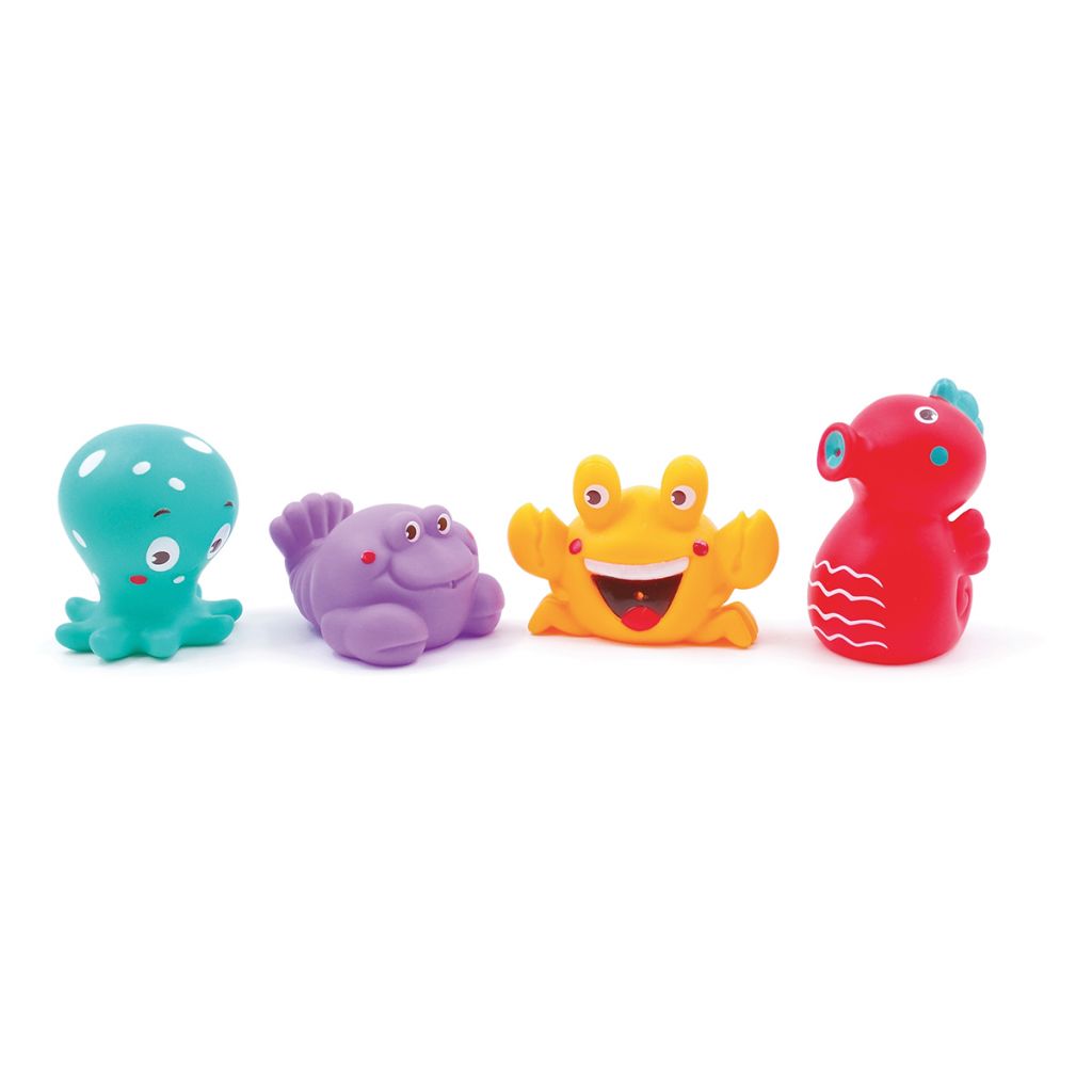 Set x 4 juguetes para el agua Ocean Ludi