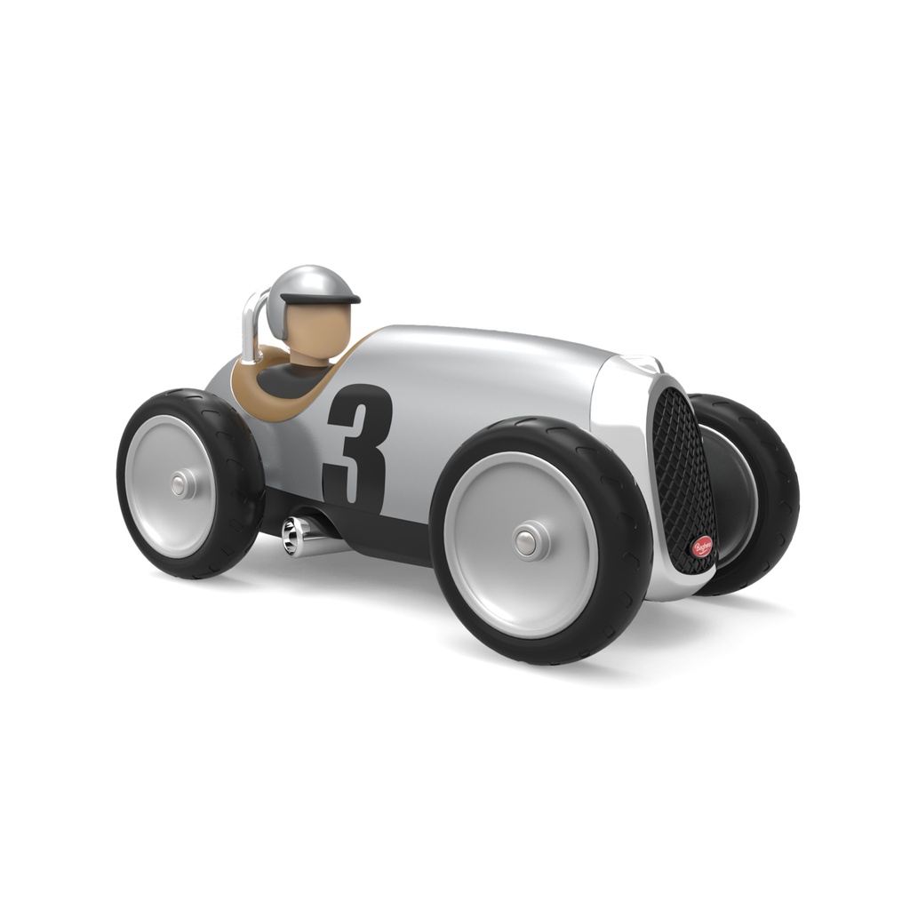 Racing Car Silver Baghera