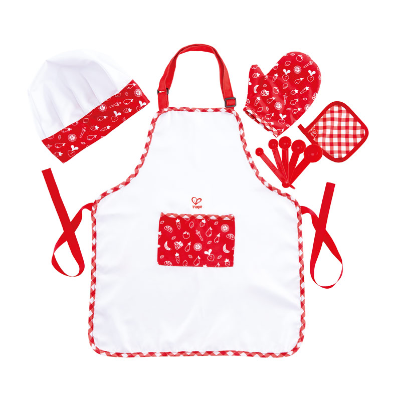 Set de cocinero (Delantal y accesorios) Hape