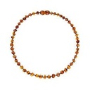 Collar Baroque Ambar perlas Cognac Amberos