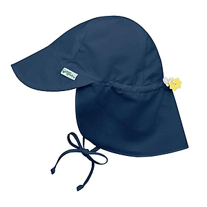 Gorro con Protector De Cuello - Navy 0-6m Green Sprouts