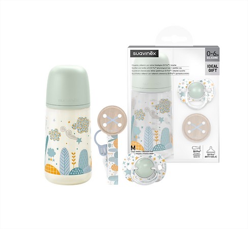 Set Dreams 0-6M (Biberon Broche Cinta/Chupete) Fisio. Sx Pro