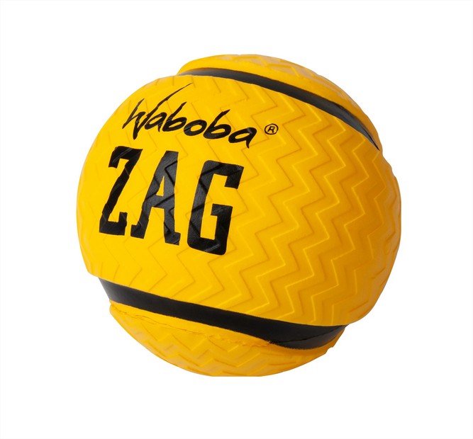 Pelota 80MM ZAG box - Amarilla Waboba