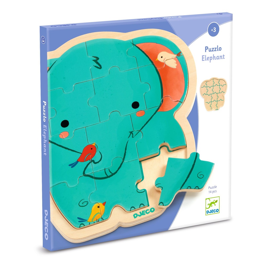 Puzzlo Elephant Djeco