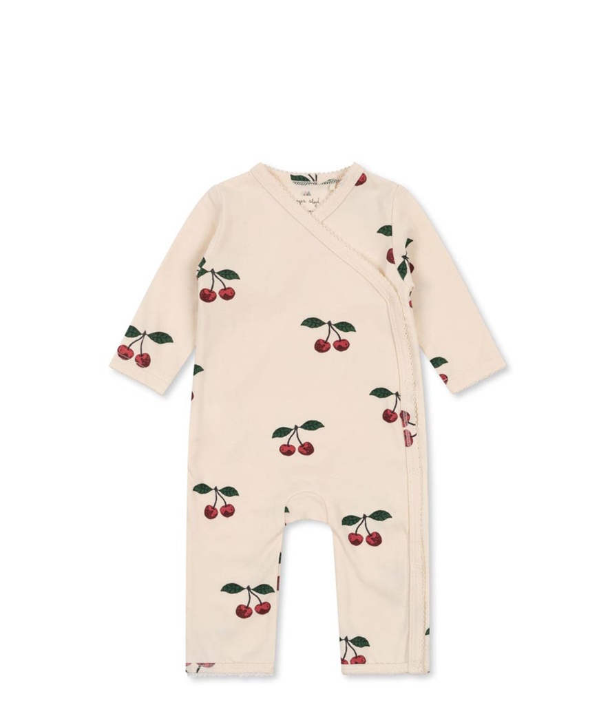 Basic Newborn Onesie Gots - Ma Grande Cerise 0-1M Konges Slø