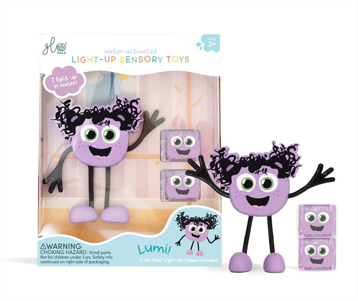 Set personaje Iluminados Act. por Agua - Violeta Glo Pals