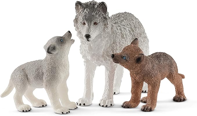 Mother Wolf With Pups Schleich