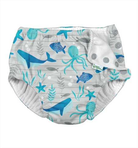 Bombacha de baño - Under the sea 18m Green Sprouts