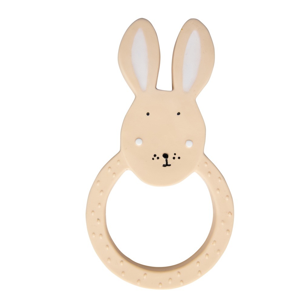 Baby Natural Rubber Round Rabbit Trixie