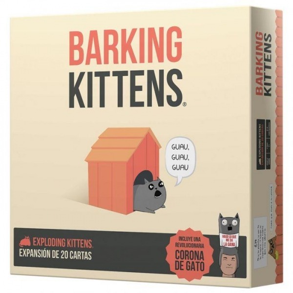 Extension Exploding Kittens Barking Kittens