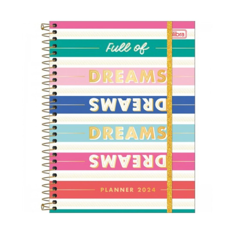 Planner Tilibra Be Nice con espiral 2024