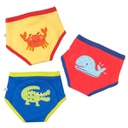 Set x 3 Slips de entrenamiento Diseño Mar Zoocchini