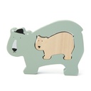 Wooden Puzzle Mr. Polar Bear Trixie