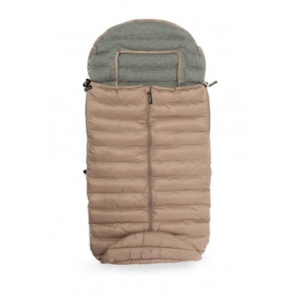 Saco de abrigo capitoneado Beige Cadi Bebedue