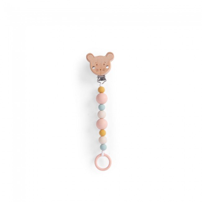 Mouse Soother Holder La Petite Ecole De Danse Moulin Roty