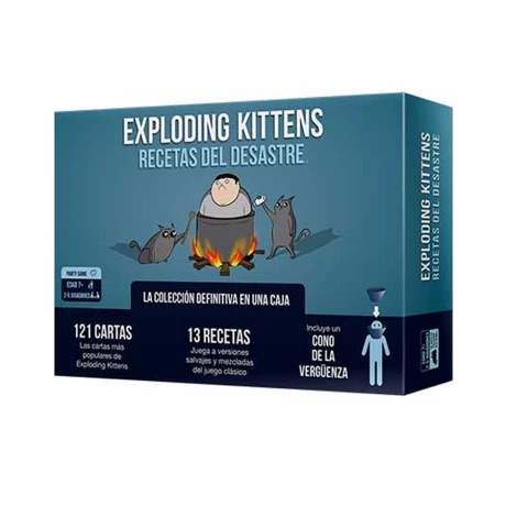 Explodiing Kittens Recetas del Desastre