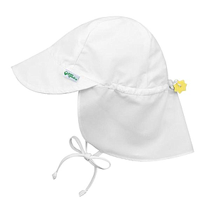 Gorro con Protector De Cuello - Blanco 9-18m Green Sprouts