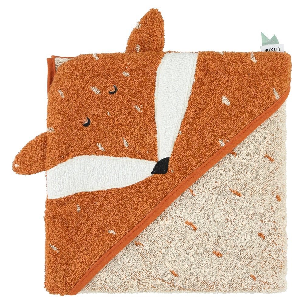 Hooded Towel - 75X75Cm - Mr. Fox Trixie