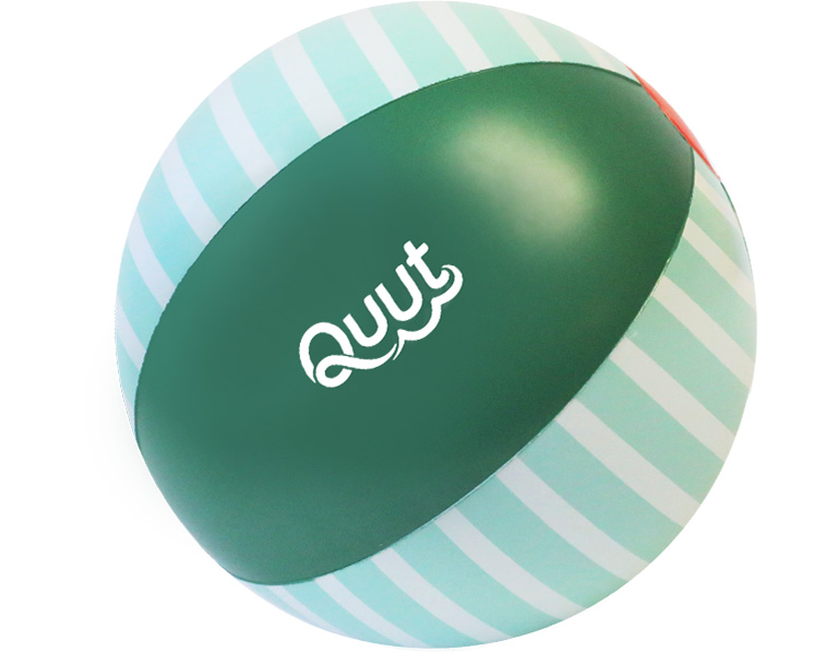 Beach ball - Garden green Quut